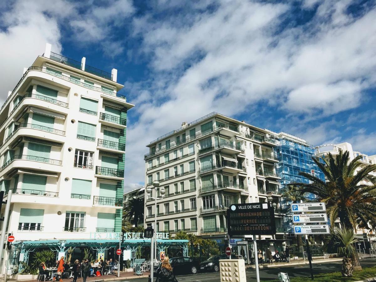 Nice Beach - Promenade Des Anglais Bagian luar foto